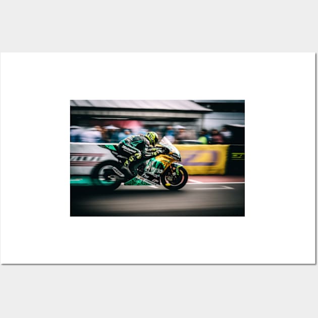 Superbike race Wall Art by SmartPics